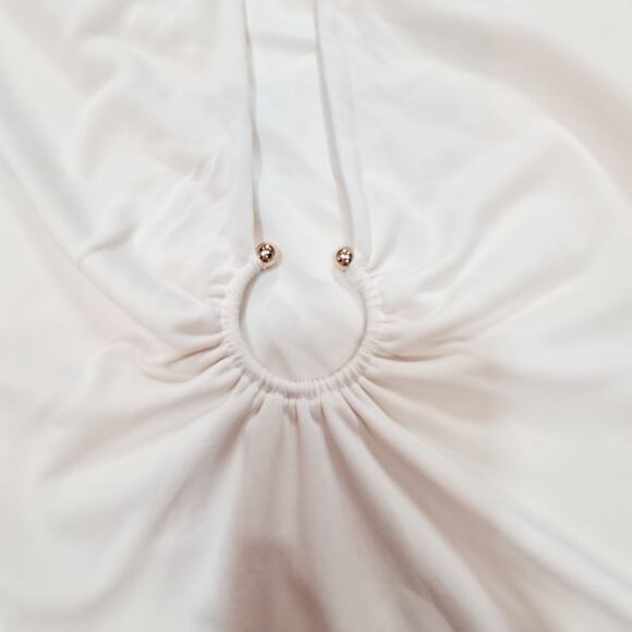 Camila Coelho Reyes Bodysuit in Beige Small - Picture 4 of 15